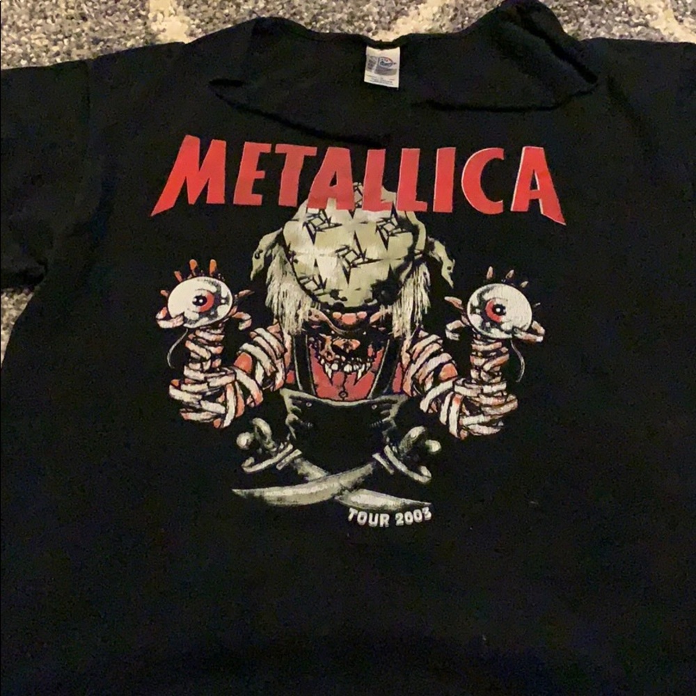 Metallica Summer Sanitarium 2003 Tour T-Shirt